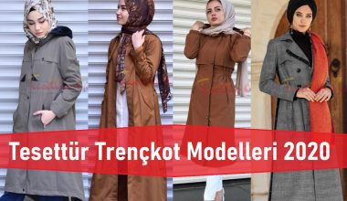 Tesettür Trençkot Modelleri 2020 Tesettür Trençkot Modelleri 2020