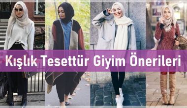 Kışlık Tesettür Giyim Önerileri ve Görselleri Kışlık Tesettür Giyim Önerileri ve Görselleri