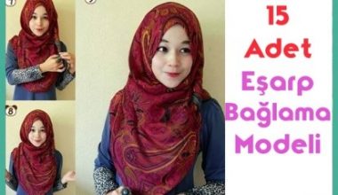 14 Adet Resimli Eşarp Bağlama Modelleri 14 Adet Resimli Eşarp Bağlama Modelleri