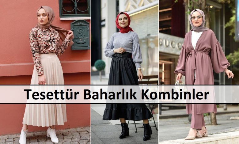 Tesettür Baharlık Kombinler