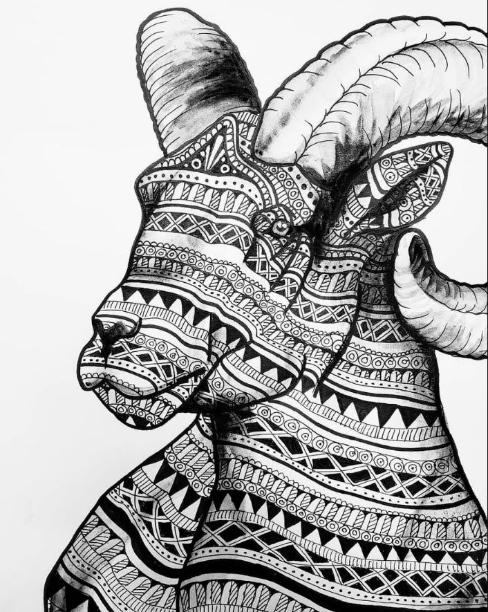 zentangle koç