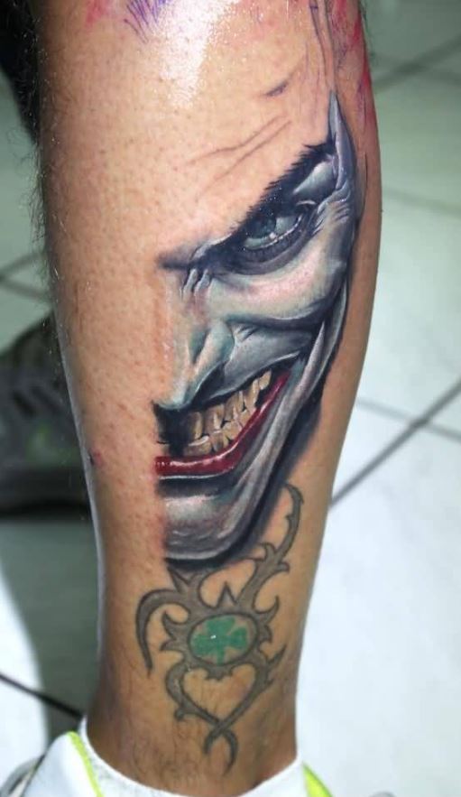 Joker Bacak Dövme