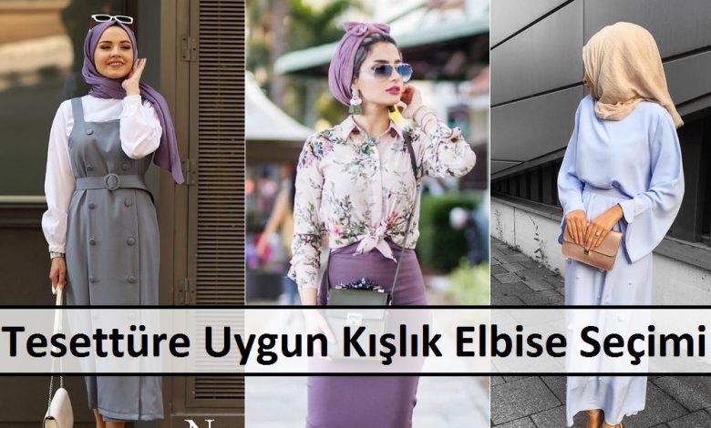 Tesettüre Uygun Kışlık Elbise Seçimi aa