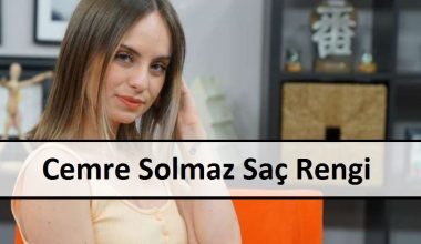 Cemre Solmaz Saç Rengi Cemre Solmaz Saç Rengi