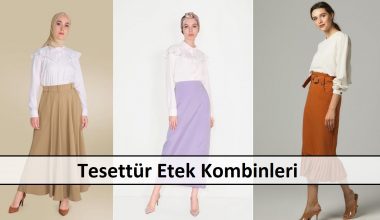 Tesettür Etek Kombinleri Tesettür Etek Kombinleri