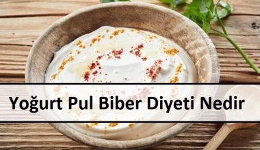 Yoğurt Pul Biber Diyeti Nedir Yoğurt Pul Biber Diyeti Nedir