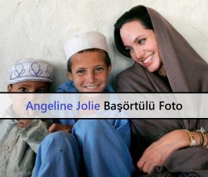 Angeline Jolie Başörtülü Foto