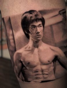 Bruce Lee (Enter the Dragon) Dövme Modeli