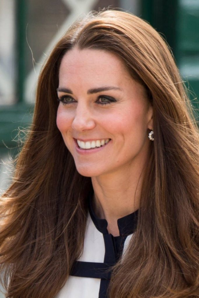 Kate Middleton Fındık Kabuğu Saç Renk Tonu