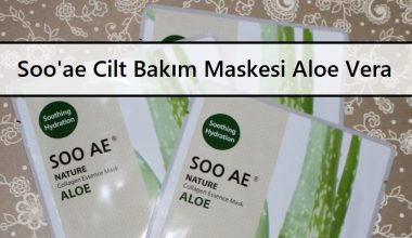 Soo’ae Cilt Bakım Maskesi Aloe Vera Soo’ae Cilt Bakım Maskesi Aloe Vera