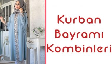 Tesettür Kurban Bayramı Kombinleri Tesettür Kurban Bayramı Kombinleri