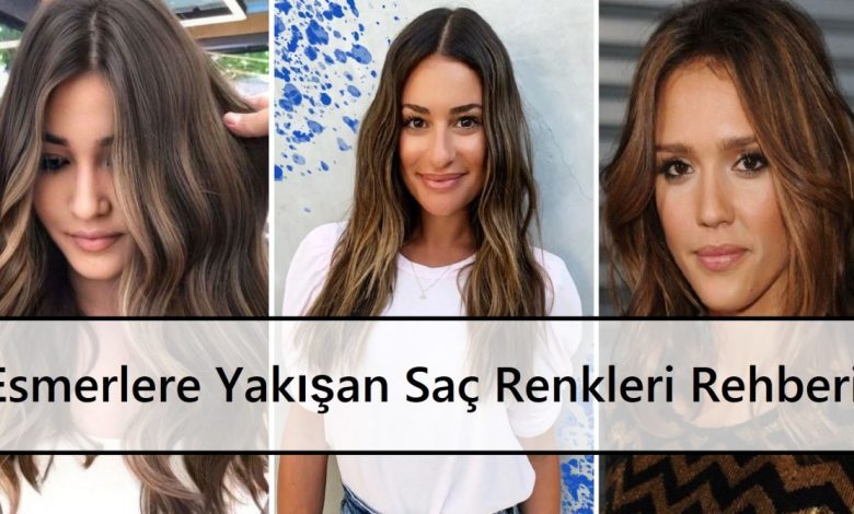 Esmerlere Yakışan Saç Renkleri Rehberi ana