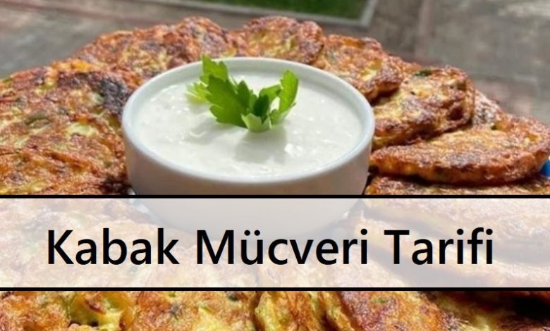 Kabak Mücveri Tarifi