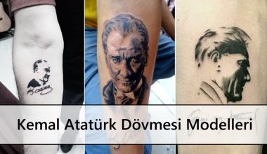 Kemal Atatürk Dövmesi Modelleri Kemal Atatürk Dövmesi Modelleri