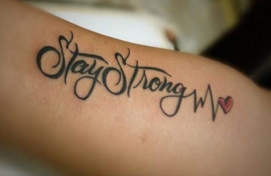stay strong tattoo models