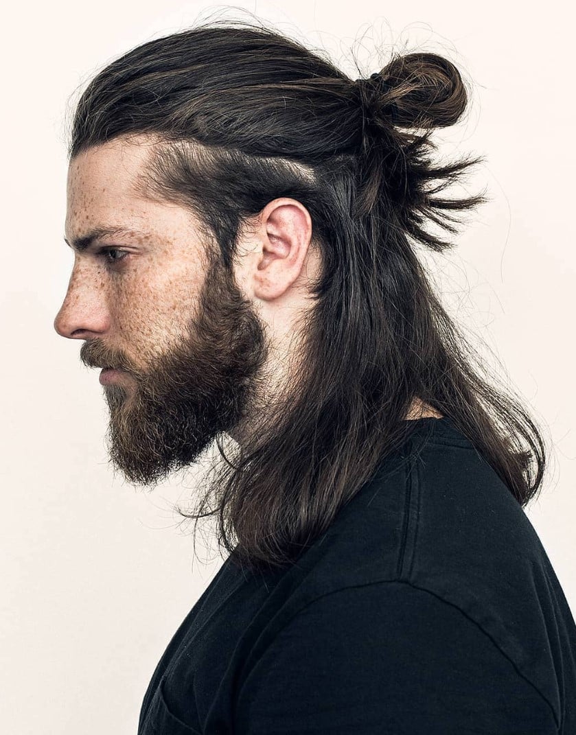 erkek uzun saç ve sakal modelleri