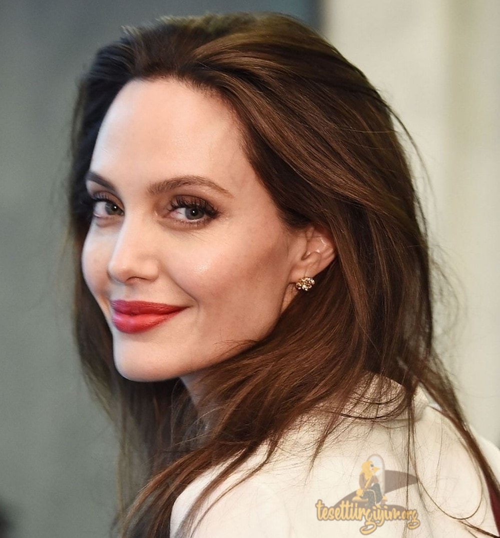 Angelina Jolie Açık Kahverengi Saç