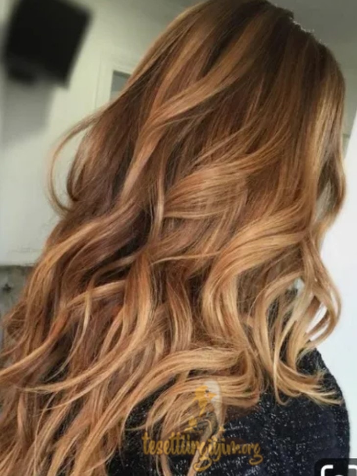 Bal Karamel Saç Rengi Boya Numaraları